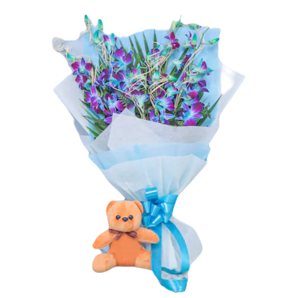 Orchids Bouquet Combo