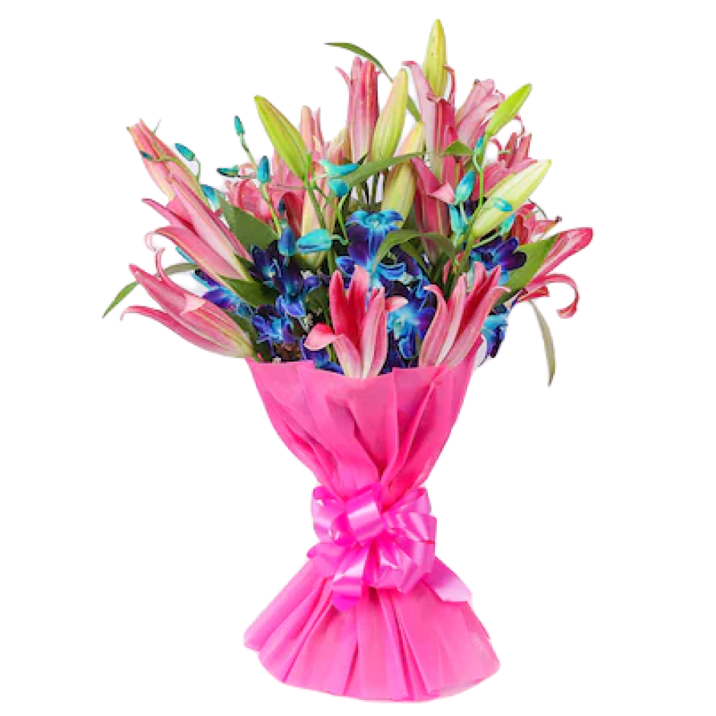 Mothers Day Heavy Bouquet Lilies