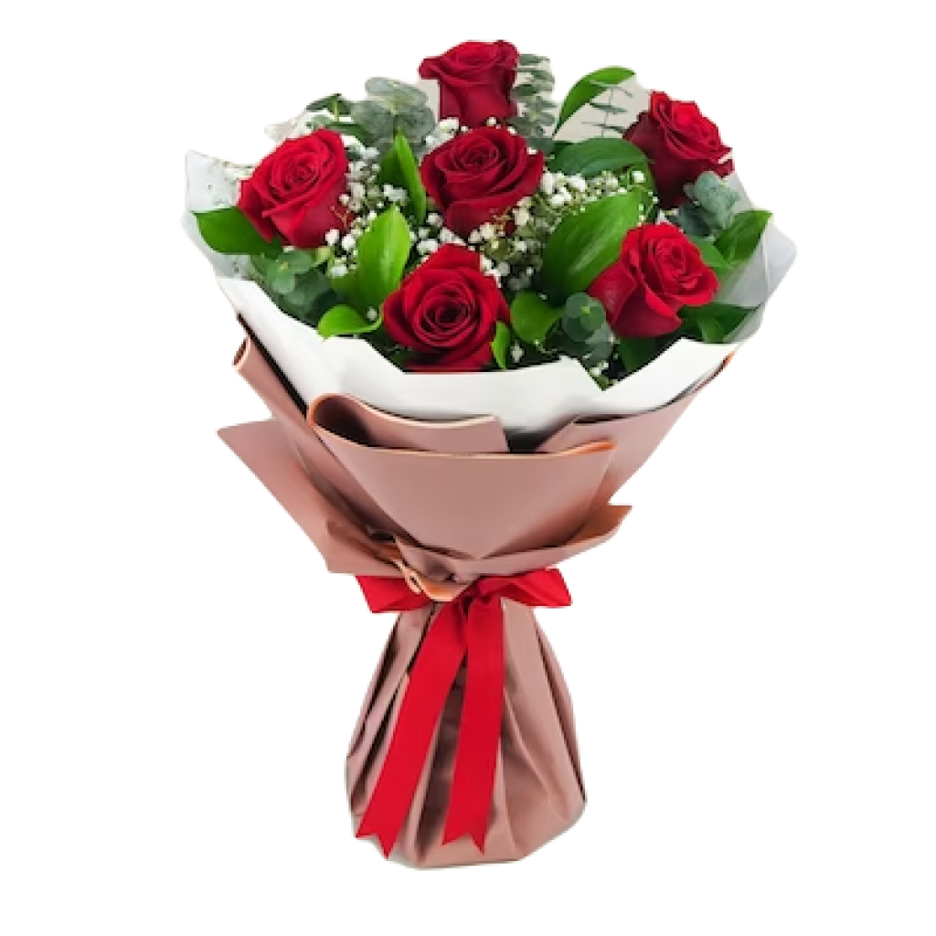 Women's Day Amazing Red Roses Bouquet