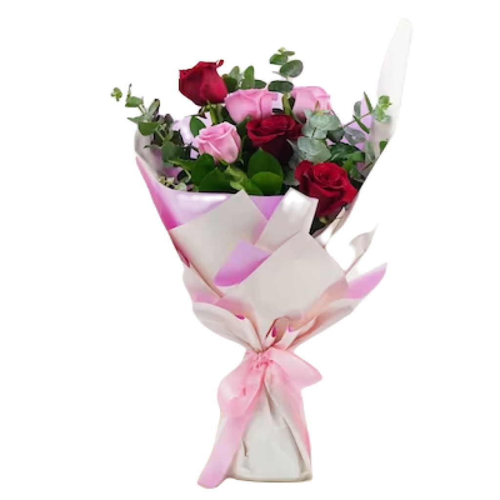 Pink And Red Bouquet