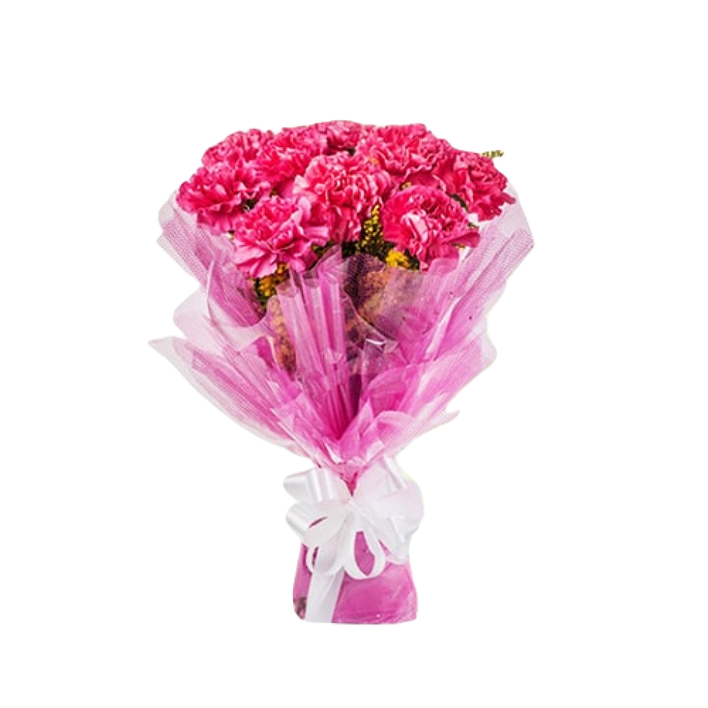Order Flowers Bouquet Pink Carnations