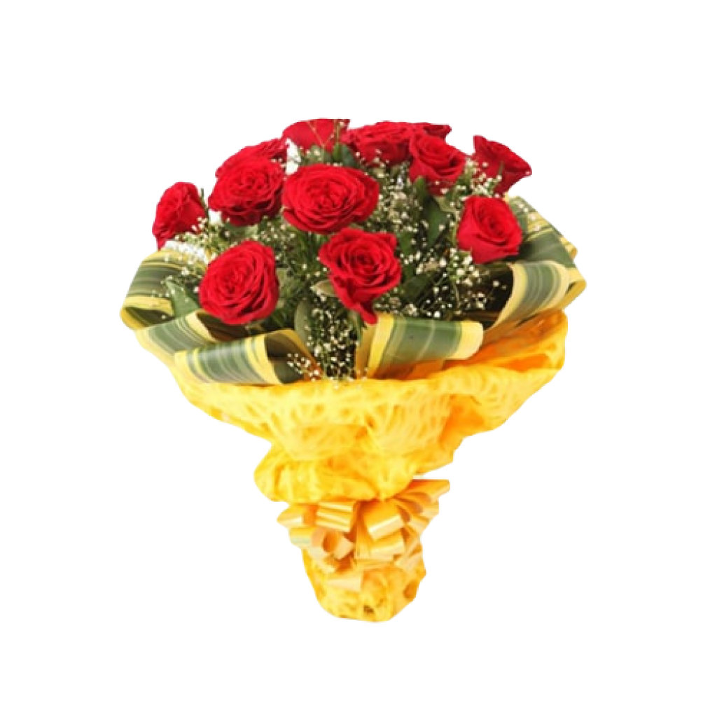 Surprise love Red Roses Bouquet